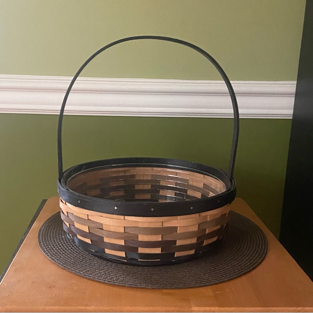 Rare NWT Longaberger Eclipse Casserole Basket with plastic protector